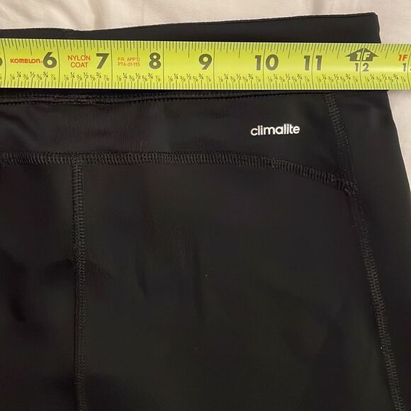 Adidas Black Techfit Climalite Athletic Shorts Womens Size Small Casual Pull-On - Picture 6 of 9